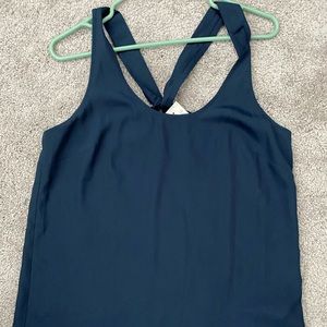 Navy blue tank top